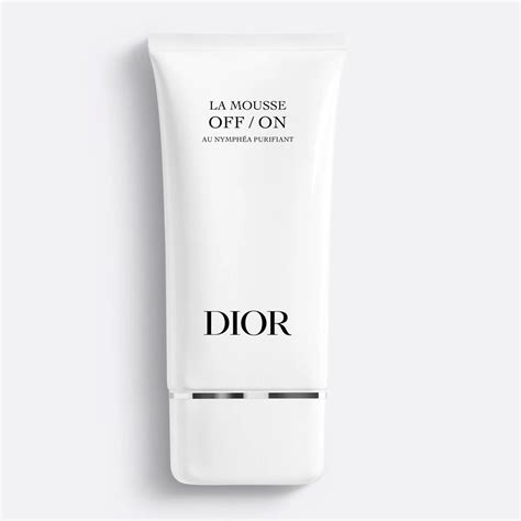 espuma de limpeza antipoluição dior la mousse off/on  